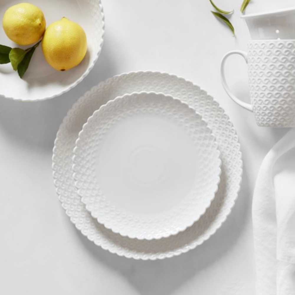 La Porcellana Bianca Momenti Salad Plates (4)